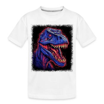 Drôles de dictons Cadeaux de costumes de dinosaures mignons - T-shirt bio Premium Enfant - blanc - Devant