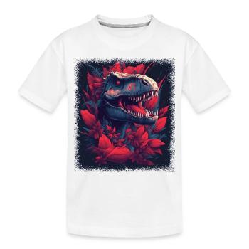 balade à vélo humour fun déclaration enfants drôle - T-shirt bio Premium Enfant - blanc - Devant