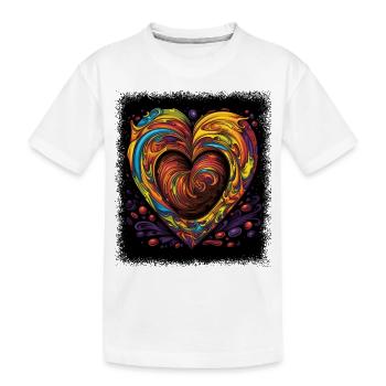 Geek Peace Funny Quote Mouvement pour la paix en désarmement - T-shirt bio Premium Enfant - blanc - Devant