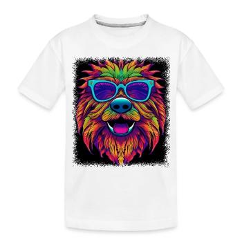 Cadeau Bday Animal Christmas Cool Cadeau Contrôleur - T-shirt bio Premium Enfant - blanc - Devant