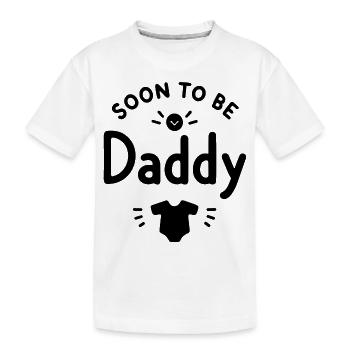 Bald Papa - Kinder Premium Bio T-Shirt - Weiß - Vorne