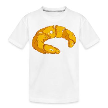 Kipferl Petit-déjeuner Skipferl Zuckergoscherl Croissants - T-shirt bio Premium Enfant - blanc - Devant