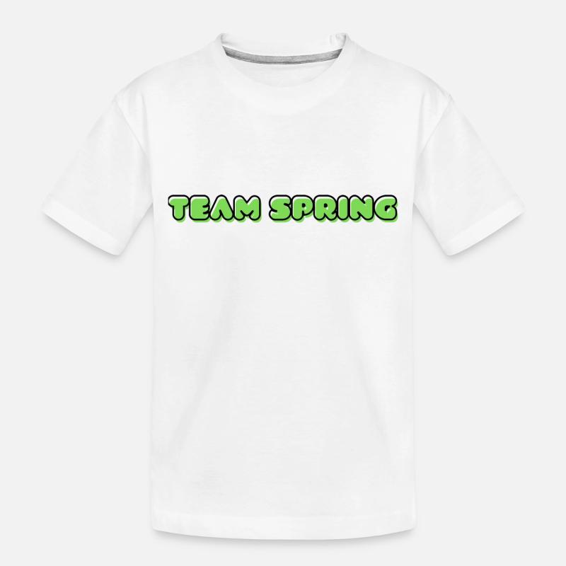 TEAM SPRING - T-shirt bio Premium Enfant - blanc