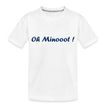 oh minot - T-shirt bio Premium Enfant - blanc - Devant