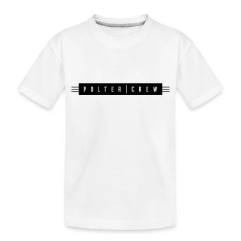 Polter Crew Verlobung Hochzeit - Kinder Premium Bio T-Shirt - Weiß - Vorne