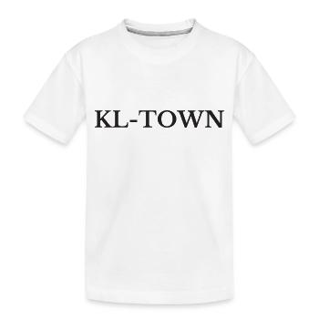 Kaiserslautern KL-Town - Kinder Premium Bio T-Shirt - Weiß - Vorne