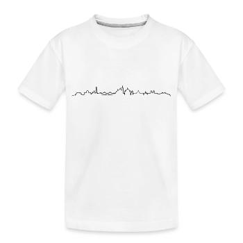Skyline - Potsdam - Kinder Premium Bio T-Shirt - Weiß - Vorne