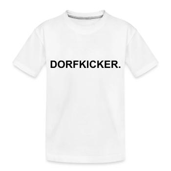 Dorfkicker - Kinder Premium Bio T-Shirt - Weiß - Vorne