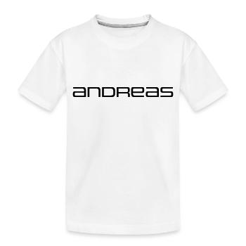 Le cadeau d’Andrea - T-shirt bio Premium Enfant - blanc - Devant