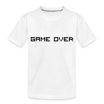 Game Over - T-shirt bio Premium Enfant - blanc - Devant
