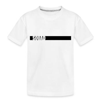 Équipe de chef d’escouade strip - T-shirt bio Premium Enfant - blanc - Devant