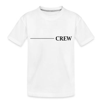Conception de l’équipage - T-shirt bio Premium Enfant - blanc - Devant