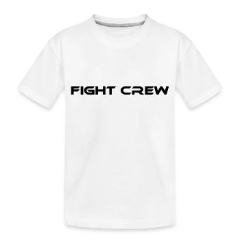 Fight Crew - Kids' Premium Organic T-Shirt - white - Front