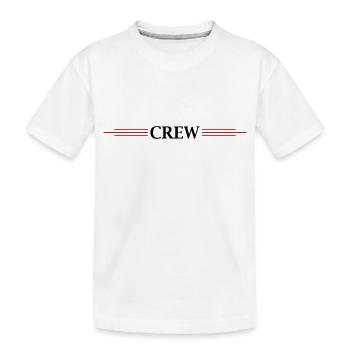 Conception de l’équipage - T-shirt bio Premium Enfant - blanc - Devant