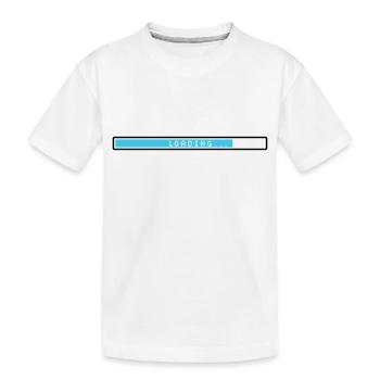 Barre de progression - T-shirt bio Premium Enfant - blanc - Devant