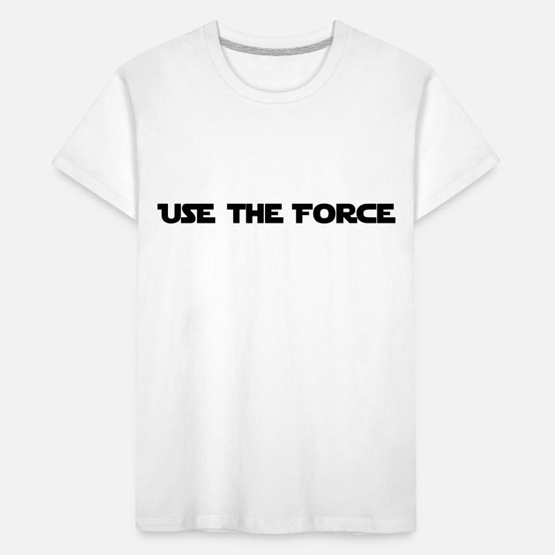 USE THE FORCE - STAR WAR T-shirt bio Premium Enfant