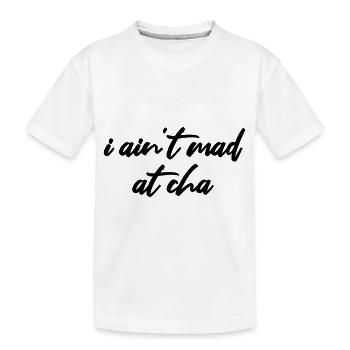 Je ne suis pas en colère contre Cha - T-shirt bio Premium Enfant - blanc - Devant
