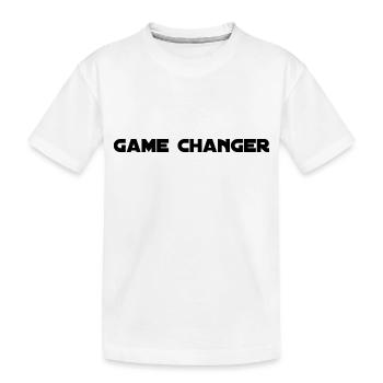 Changer la donne - T-shirt bio Premium Enfant - blanc - Devant