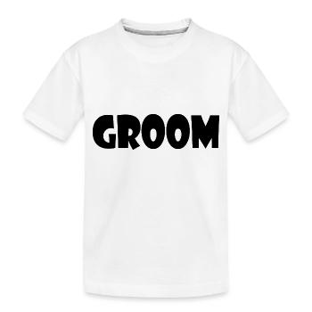 Groom - T-shirt bio Premium Enfant - blanc - Devant