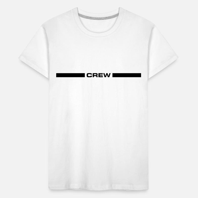 Conception de l’équipage T-shirt bio Premium Enfant