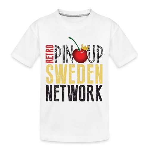 Tanktop Retro Pinup Sweden Crew utsvängd - Ekologisk premium-T-shirt barn