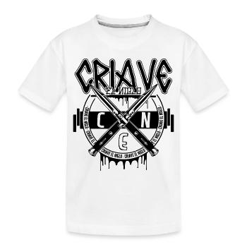 Snap Knife - T-shirt bio Premium Enfant - blanc - Devant