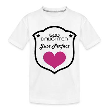 Patin / Pate / Patentochter / Patensohn - Kinder Premium Bio T-Shirt - Weiß - Vorne