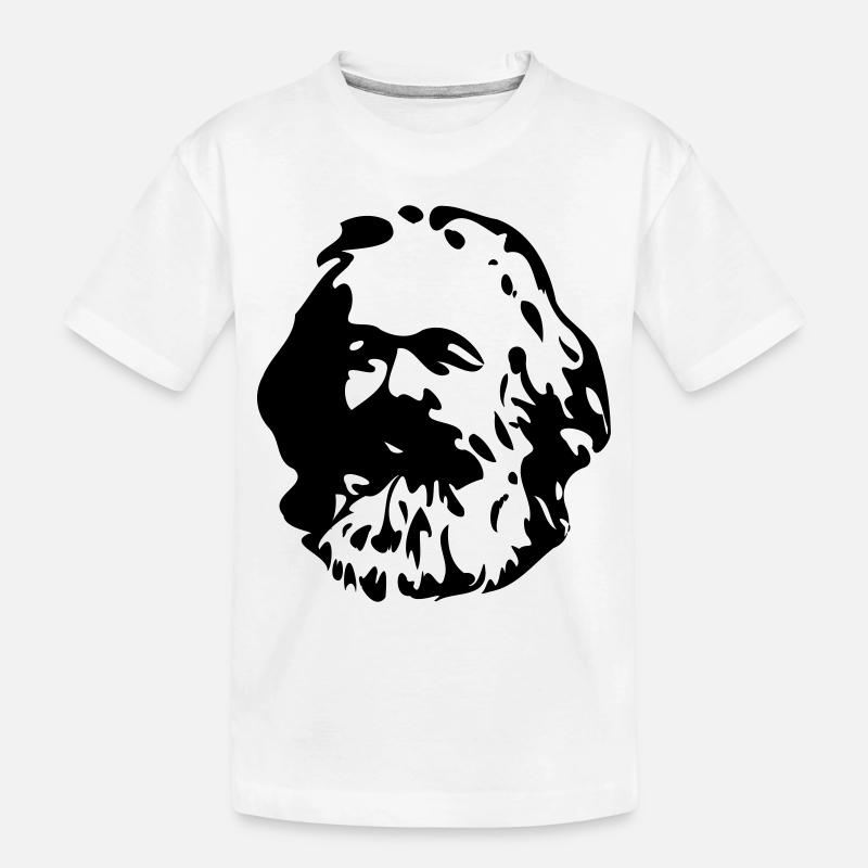 Karl Marx - Kinder Premium Bio T-Shirt - Weiß