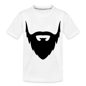 Barbe - T-shirt bio Premium Enfant - blanc - Devant