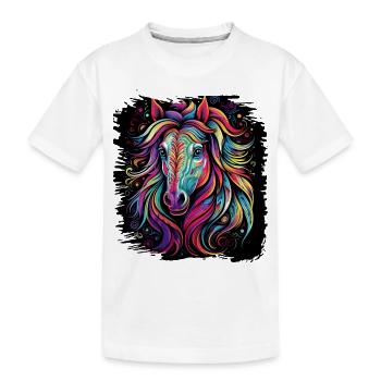 Présent Anti guerre Bday des années 60 des années 1960 blagues Happy Peace - T-shirt bio Premium Enfant - blanc - Devant