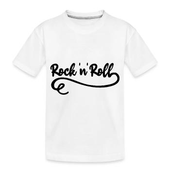 Rock 'n' Roll Hard Rock Music Rocker - T-shirt bio Premium Enfant - blanc - Devant