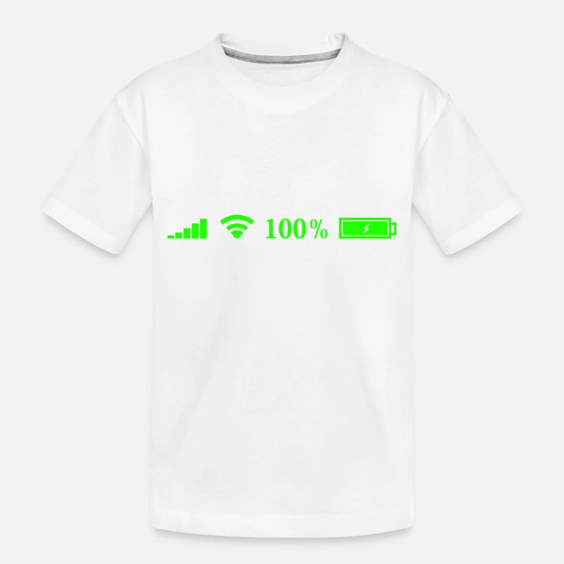 Internet - Kinder Premium Bio T-Shirt - Weiß