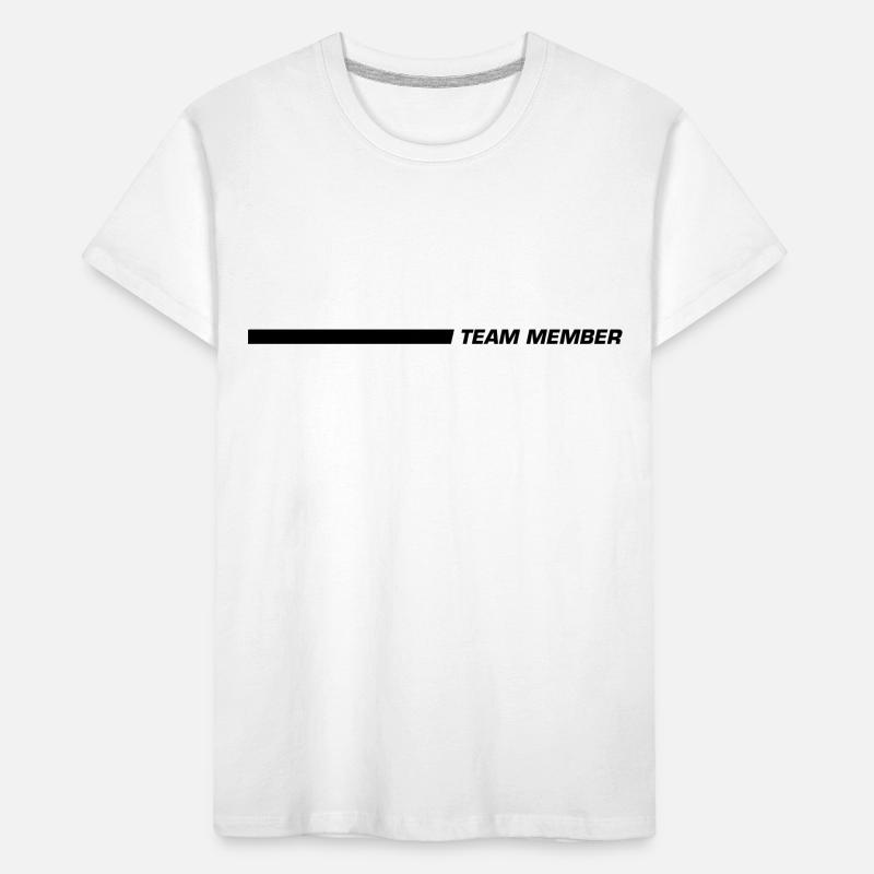 Membres de l’équipe T-shirt bio Premium Enfant