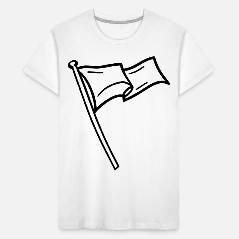 Flag Competition Vector Gift Idea Kids' Premium Organic T-Shirt