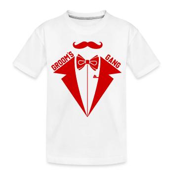 Équipe Groom - T-shirt bio Premium Enfant - blanc - Devant