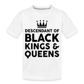 Black Lives Matter - Kinder Premium Bio T-Shirt - Weiß - Vorne