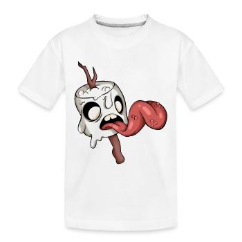 Marshmallow - Kinder Premium Bio T-Shirt - Weiß - Vorne