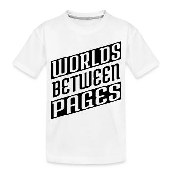 Lecture Genres littéraires Amoureux des livres Soulagement du stress - T-shirt bio Premium Enfant - blanc - Devant