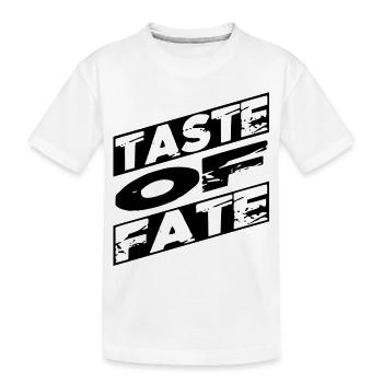 cadeau d’anniversaire anniversaire façonnant le destin - T-shirt bio Premium Enfant - blanc - Devant