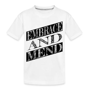 supportive relationships birthday present idea - Kids' Premium Organic T-Shirt - white - Front
