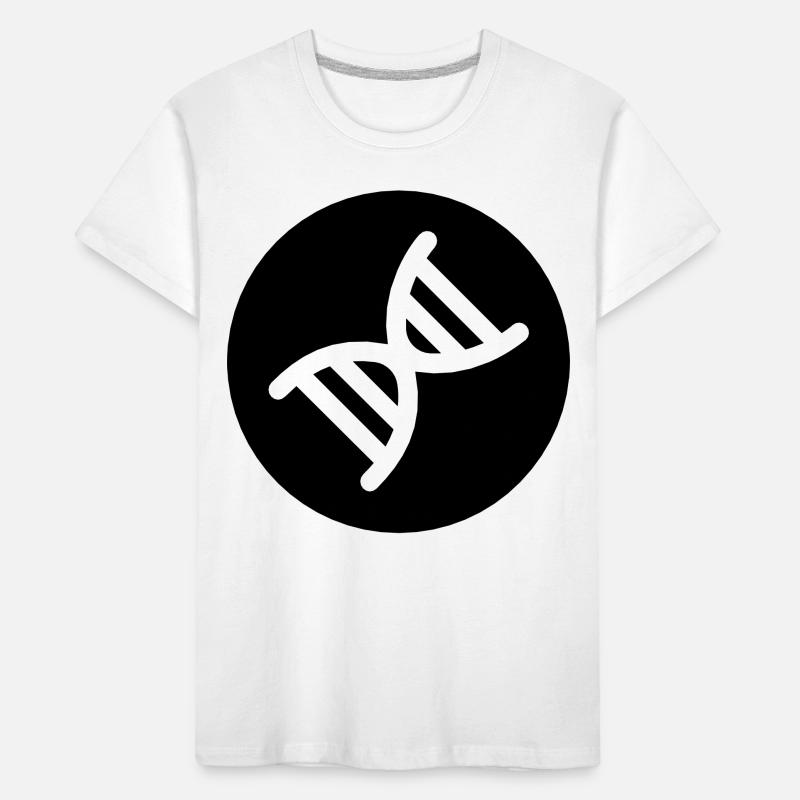DNA Doppelhelix Kinder Premium Bio T-Shirt