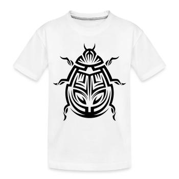 Tatouage tribal Ladybug - T-shirt bio Premium Enfant - blanc - Devant