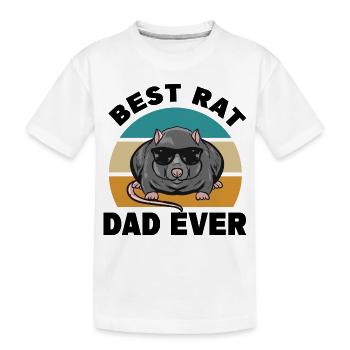 Rats Men - Kids' Premium Organic T-Shirt - white - Front