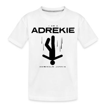 Funny Logo - New Words - Kinder Premium Bio T-Shirt - Weiß - Vorne