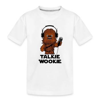 TALKIE WOOKIE - T-shirt bio Premium Enfant - blanc - Devant