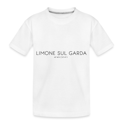 Limone sul Garda, Gardasee, Italien, Lombardei - Kinder Premium Bio T-Shirt