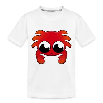 P'tit Crabe - T-shirt bio Premium Enfant - blanc - Devant