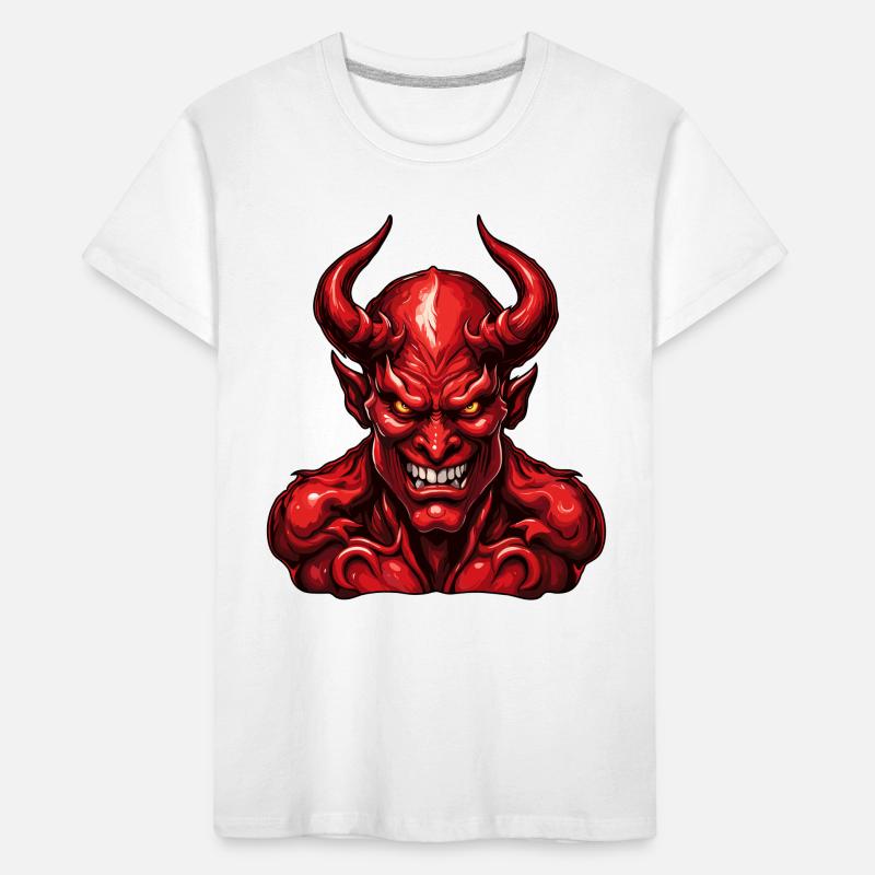 Devil / Hell / Horror / Devilish / Evil Kids' Premium Organic T-Shirt