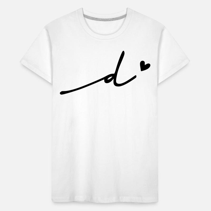 Point (d) Cursive Kids' Premium Organic T-Shirt
