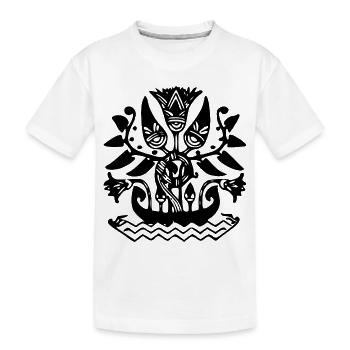 Tatouage antique - T-shirt bio Premium Enfant - blanc - Devant